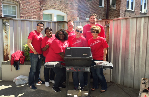 Vol group cooking out for On Ramp